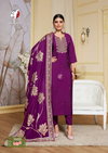 Vastra Vol 4 By Af Roman Silk Designer Kurti With Bottom Dupatta Wholesale Shop In Surat

